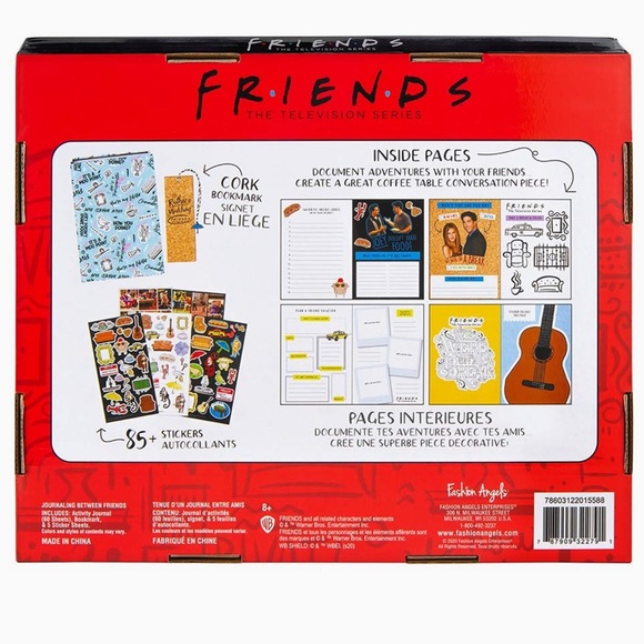 FRIENDS Journaling set- tv show television series friend themed journal - Picture 5 of 5